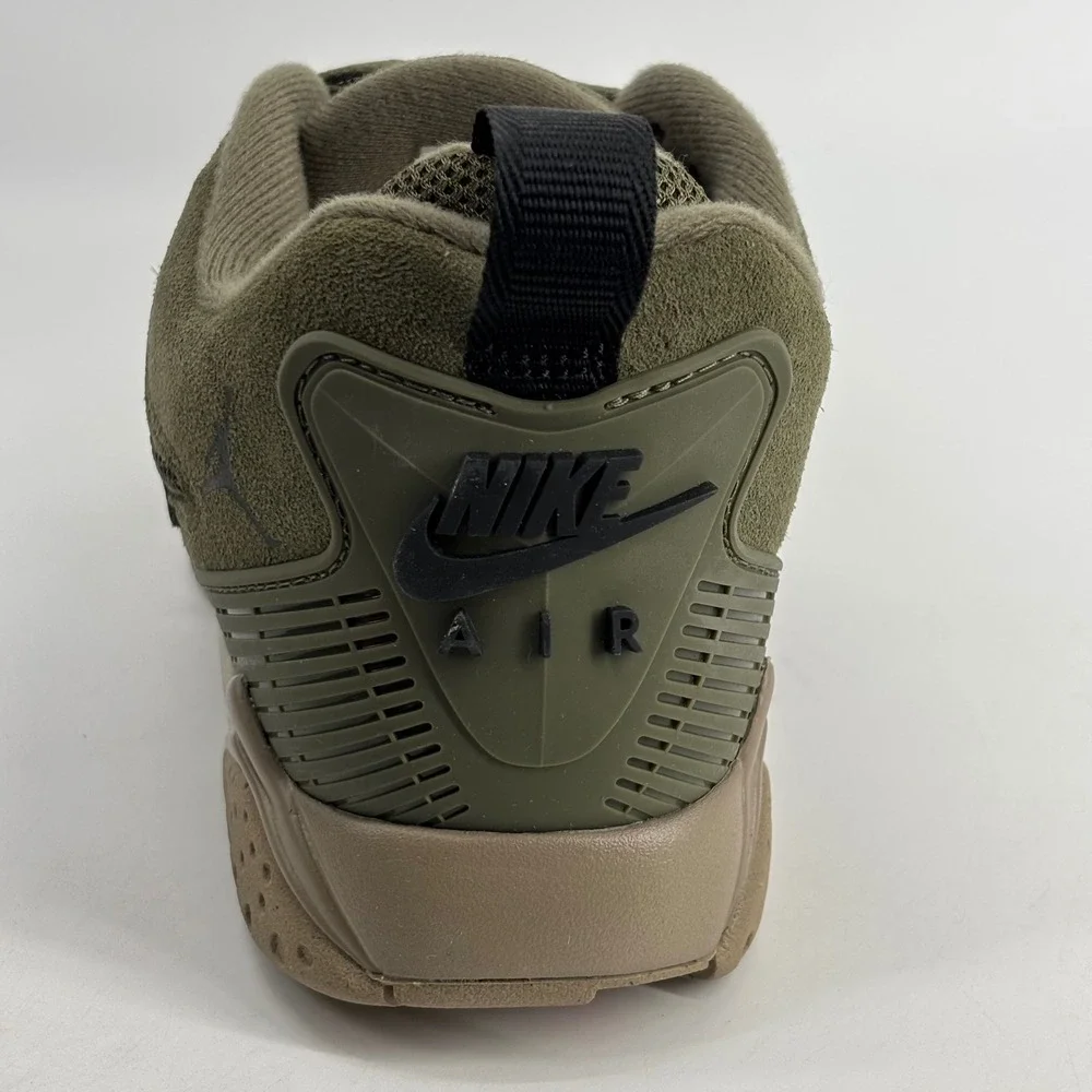 Jordan MVP 92 Mens 8.5 Medium Olive Black Khaki Suede HQ3950-201 Retro Sneakers